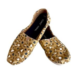 Tom’s Animal Print Alpargatas 7.5